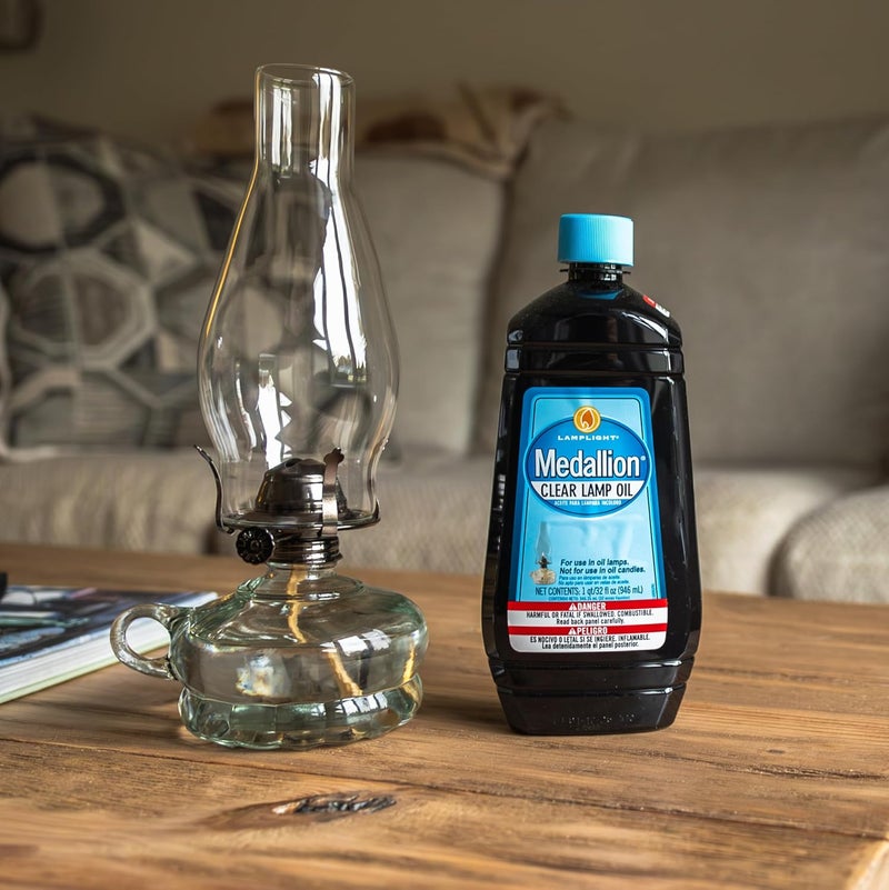 Lamplight Medallion Clear Lamp Oil - 32oz (946ml) for Oil Lamps - Image 3
